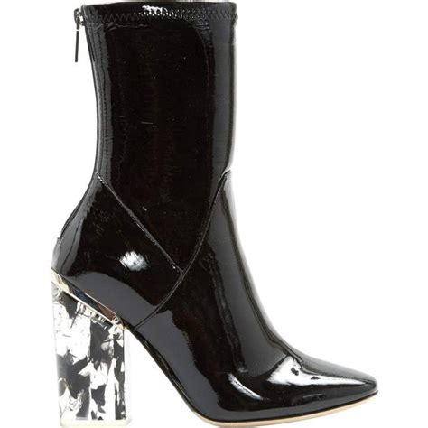 dior stretch patent leather boots|Dior leather boots for women.